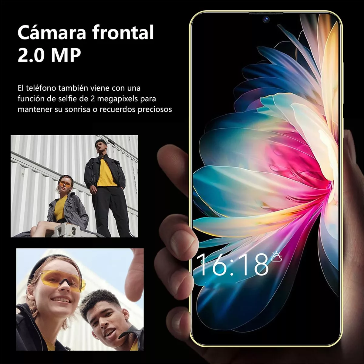 Teléfonos Inteligentes Android Baratos S24 Ultra Amarillo 6.8 En 1gb Ram 16gb Rom