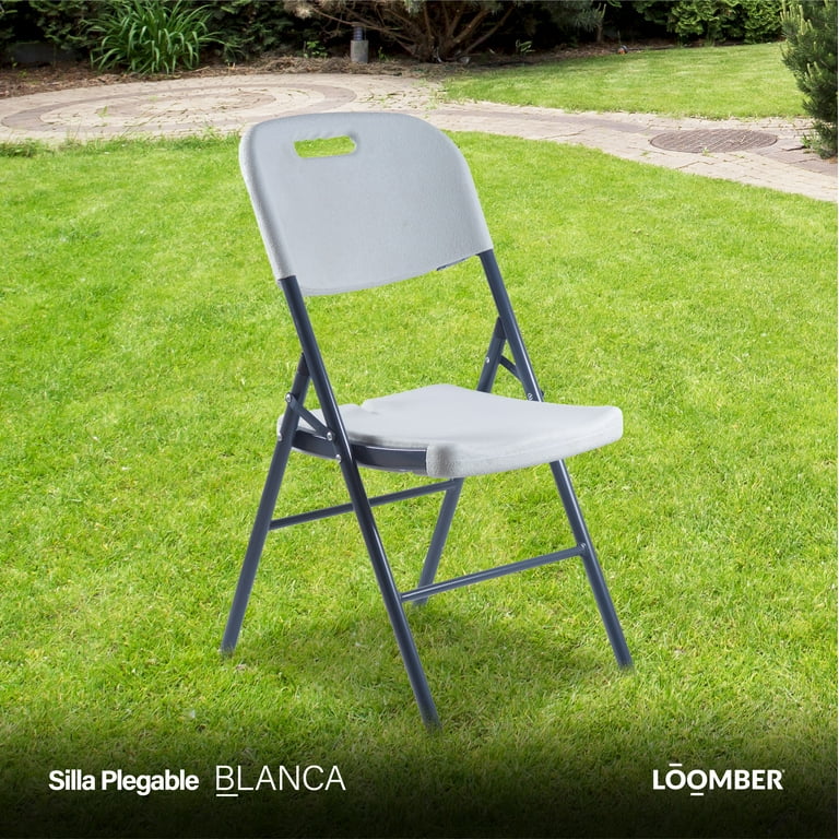 Silla Plegable Blanca Set de 10