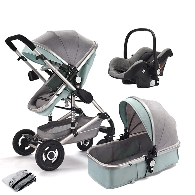 Cochecito Poussette de lujo estándar europeo