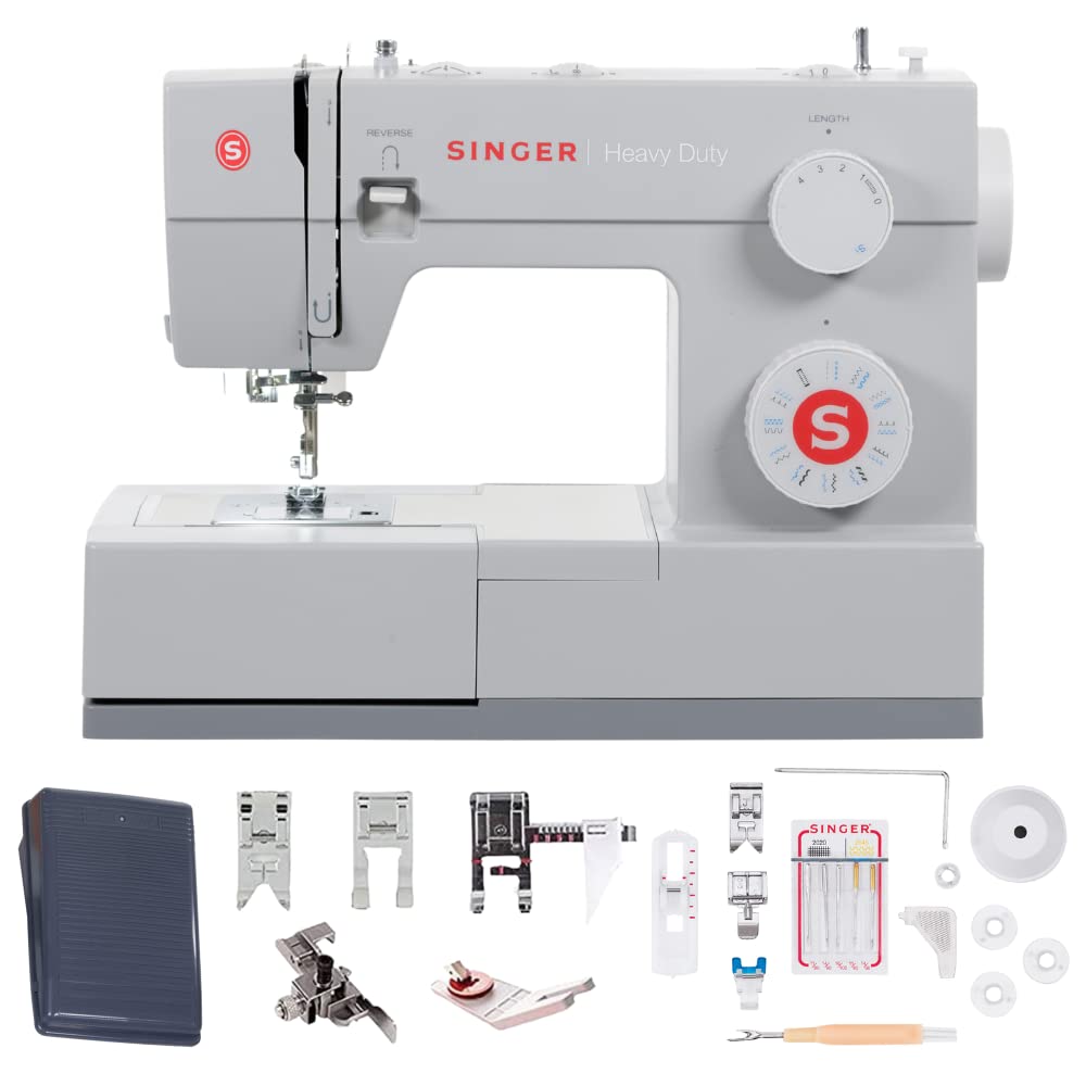 Heavy Duty Sewing Machine with Exclusive Accessory Bundle