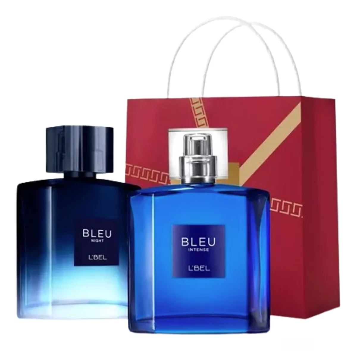 Set Bleu Intense, Bleu Intense Night Y Bolsa Regalo De L'bel