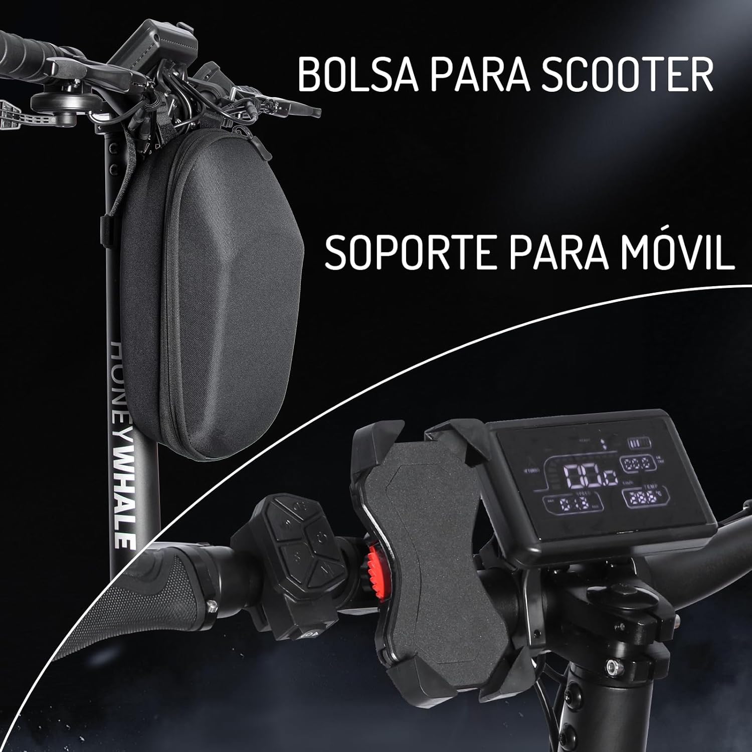 HONEYWHALE T8A Scooter eléctrico plegable para adultos