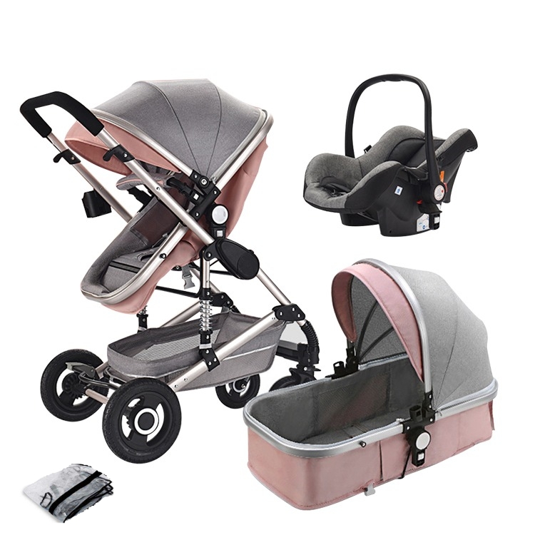 Cochecito Poussette de lujo estándar europeo