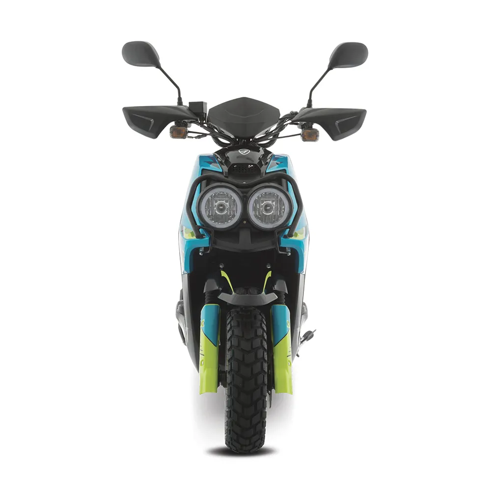 Motocicleta WS150 SPORT AZUL AMARILLO ITALIKA Motocicleta De Trabajo