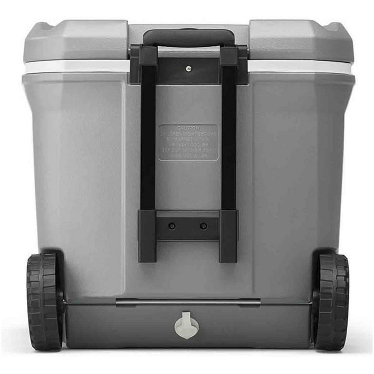 Hielera 65qt Cooler Ruedas Portatil Portavasos 61lts Coleman Coleman