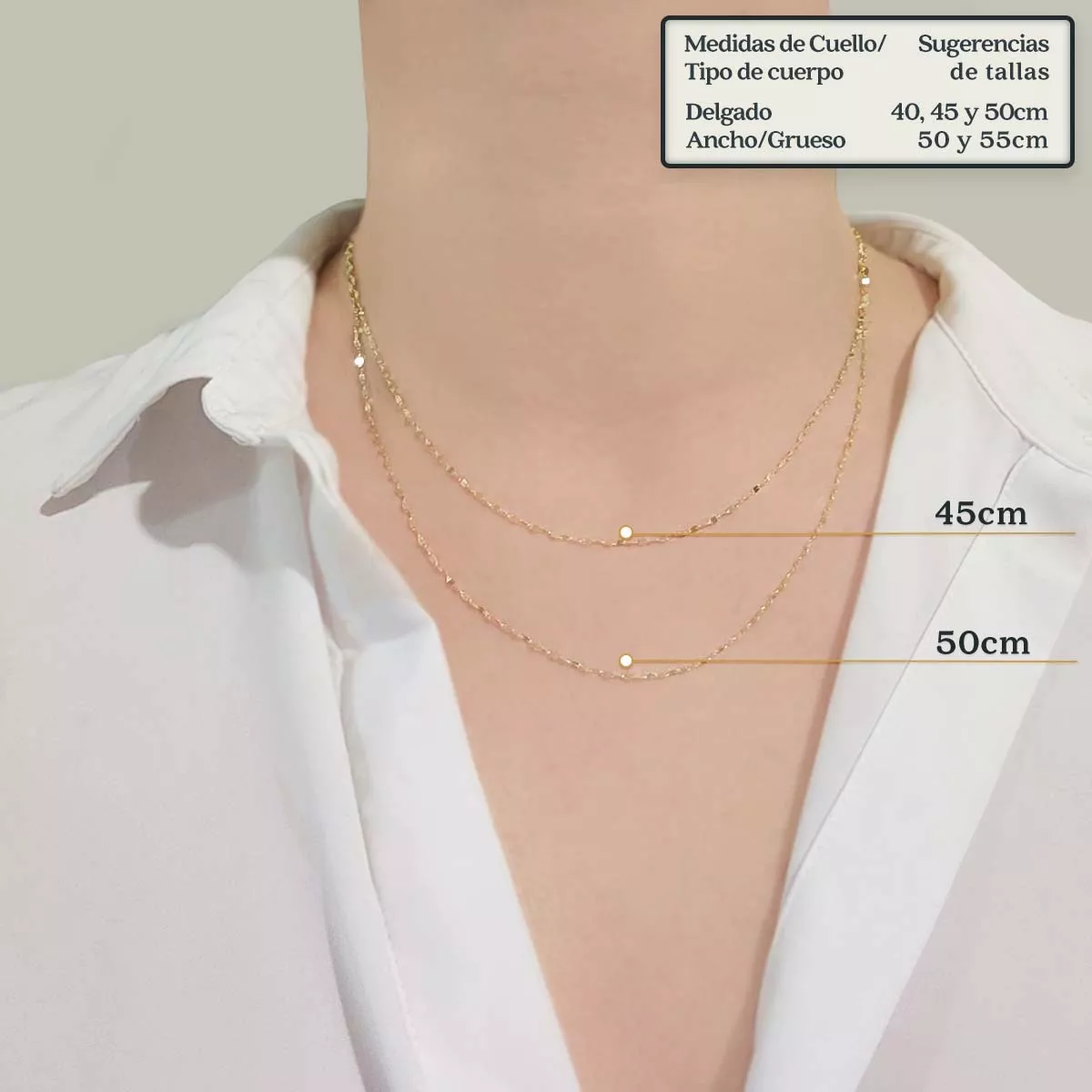 Cadena Oro Solido 14k Grano De Cafe 55cm Italy Mujer Dama