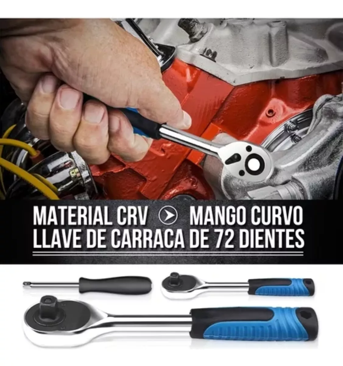 Juego De Herramientas Y Dados De Impacto, 82 Piezas