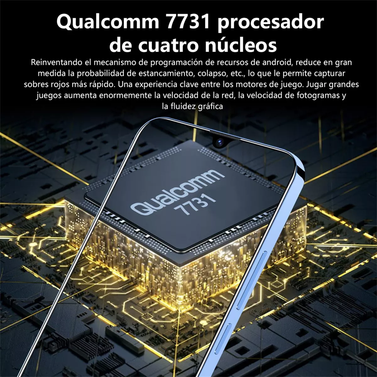 Teléfonos Inteligentes Android Baratos S24 Ultra Amarillo 6.8 En 1gb Ram 16gb Rom