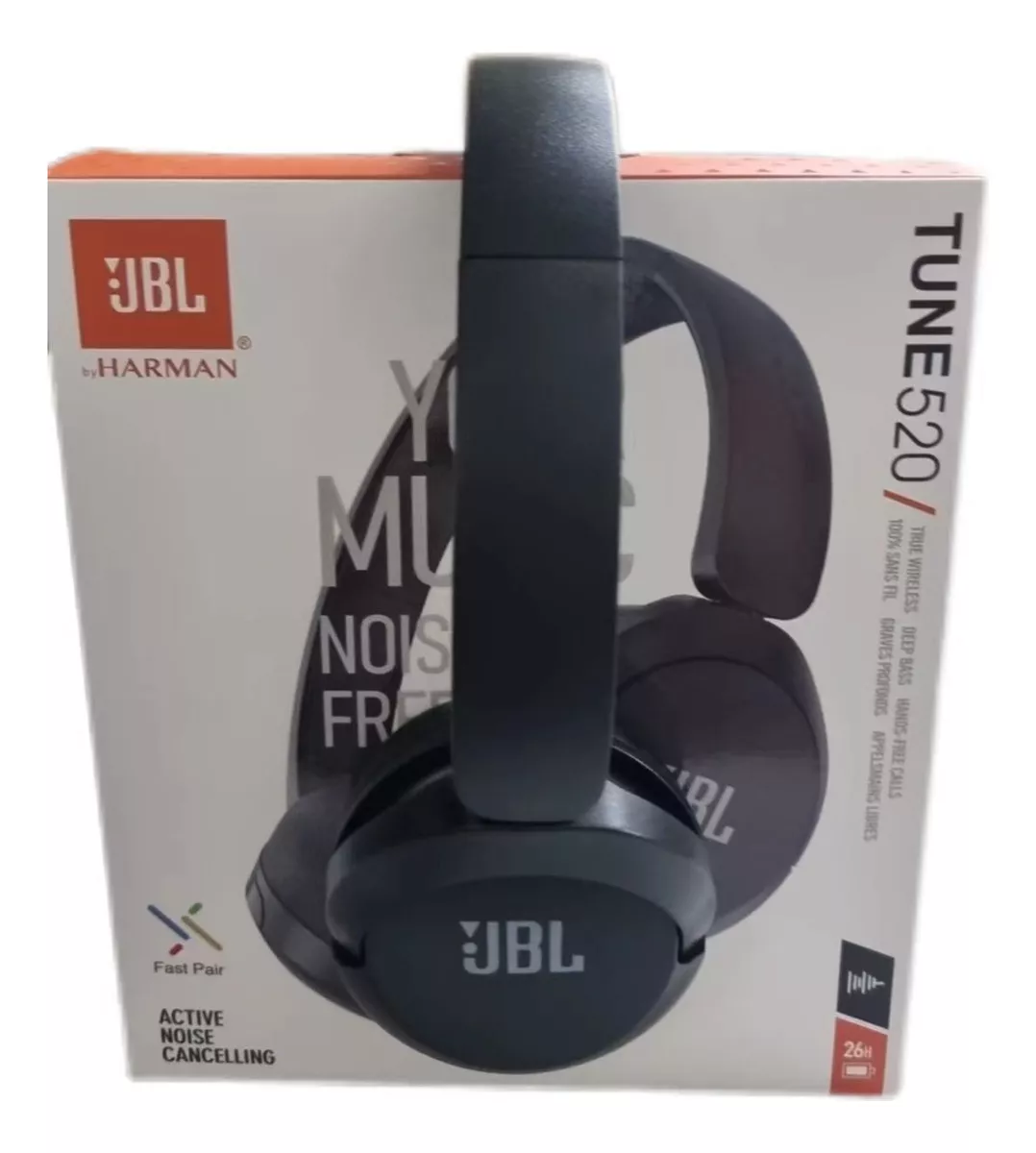 Audífonos Inalámbricos Jbl Tune 520 Negro 2022