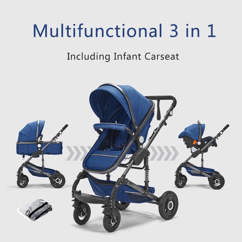 Cochecito Poussette de lujo estándar europeo