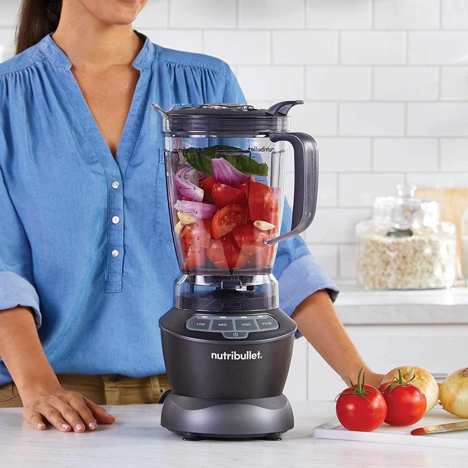 NutriBullet ZNBF30500Z Combo de licuadora 1200 vatios, 1200 W