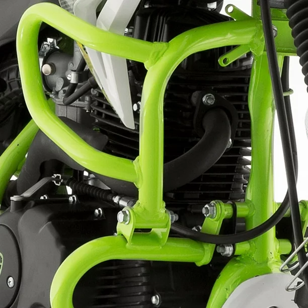 Motocicleta DM200 BLANCO VERDE ITALIKA Doble Propósito