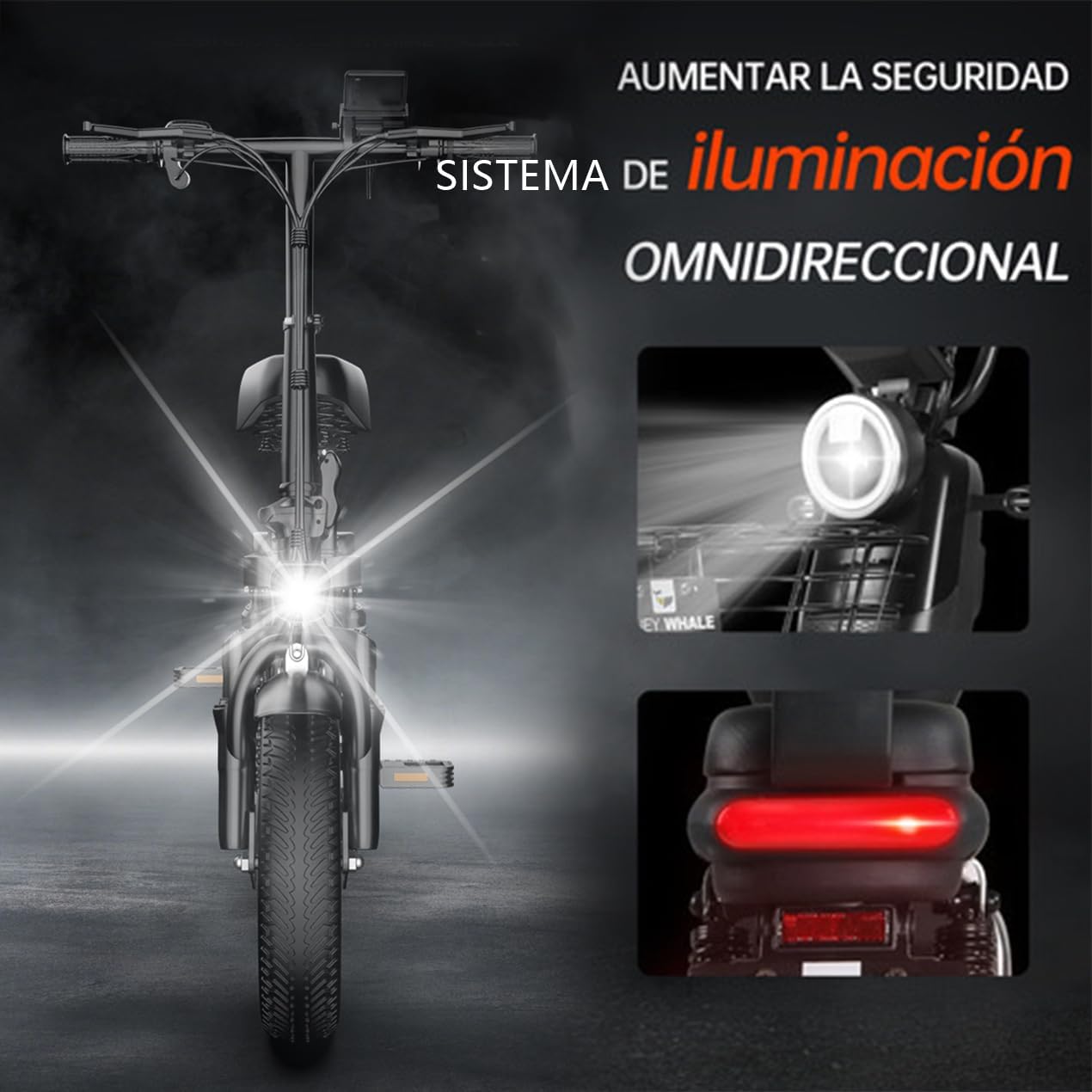 NINOTO Bicicleta Electrica para Adultos