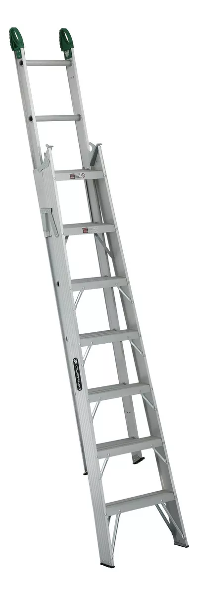Escalera de aluminio multipropósito Cuprum C-2287-15