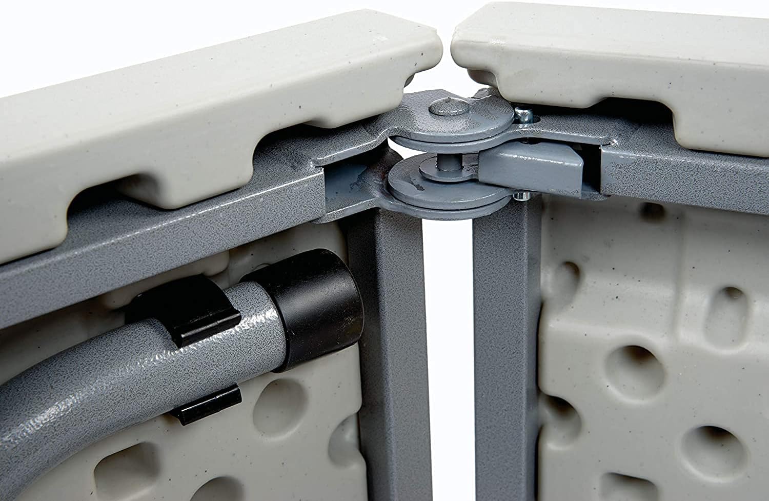 VINGLI Juego de mesa de picnic con 2 bancos, juego de sillas de mesa de camping de 6 pies, muebles plegables de 3 piezas para uso interior o exterior