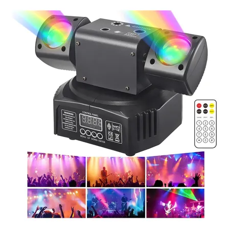 Cabeza Movil Roboticas Led Lluz Dj Luces De Escenario Dmx512