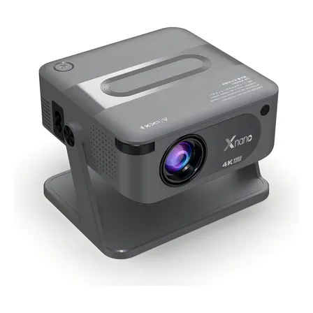 Proyector 4k Android 14000lm Mini Proyector Led Portatil Inteligente Dual Wifi6 Auto Corrección Keystone 1080p Nativo Bt 5.2 Sonido Hi-fi Con Soporte