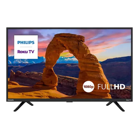 Pantalla Philips 32 Pulgadas Smart Tv Roku Led 32pfl6573/f7