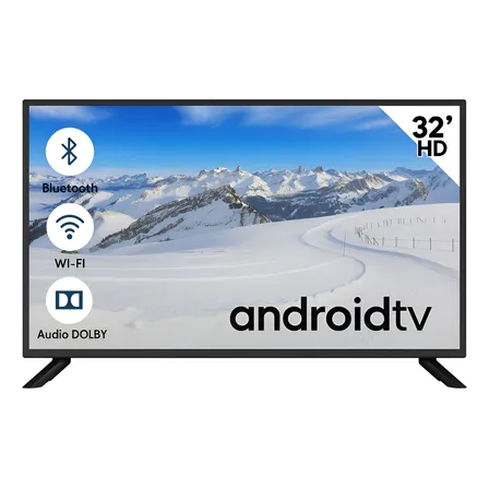 Smart Tv 32 Pulgadas Pantalla Android Tv Audio Hd Bluetooth