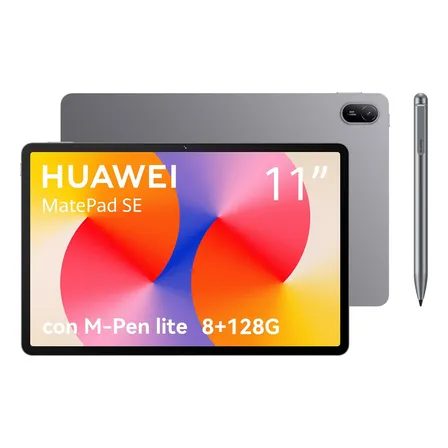 Tablet Huawei Matepad Se 11 8gb+128gb Gris Mas Lápiz Óptico