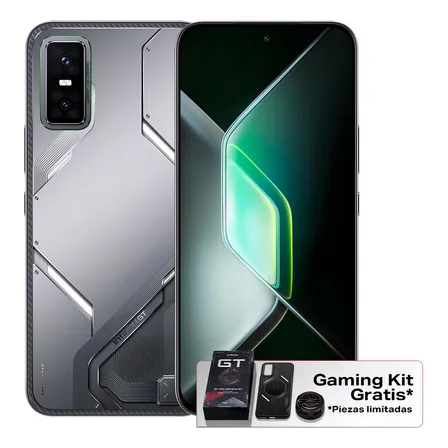 Infinix Gt 30 Pro 5g, Dual Sim, 512gb Gris Oscuro 12+12gb Ram Con Gaming Kit Gratis