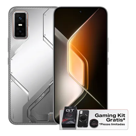 Infinix Gt 30 Pro 5g, Dual Sim, 256gb Blanco 12+12gb Ram Con Gaming Kit Gratis