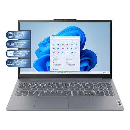 Laptop Lenovo Ideapad Intel Core I7 13620h 16gb Ram 512gb Ssd 15.6 Touchscreen Windows 11 Home Teclado En Español
