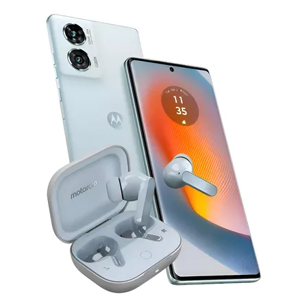 Moto Edge 50 Fusion 256gb + 8gb Ram Nuevo Azul + Buds