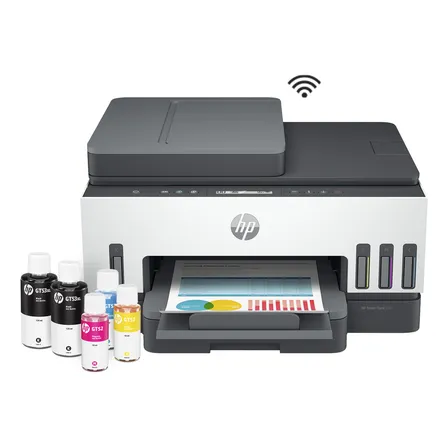 Impresora Multifunción A Color Hp Smart Tank 750 Con Wifi