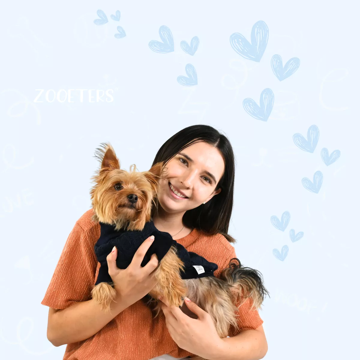 Ropa Suéter Tejido Sudadera Perro G/xg Doble Forro *zooeters