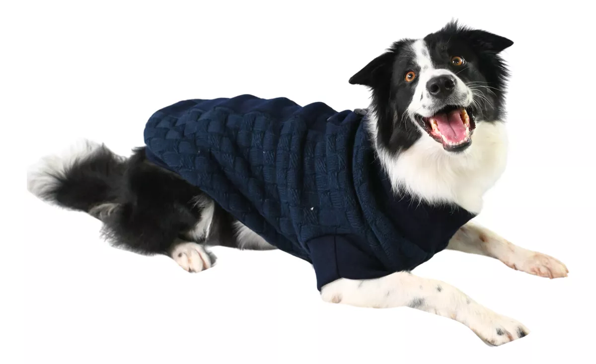 Ropa Suéter Tejido Sudadera Perro G/xg Doble Forro *zooeters