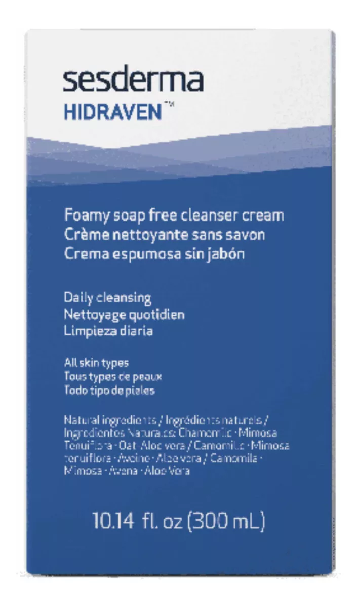 Hidraven Crema Espumosa Sin Jabon 300 Ml