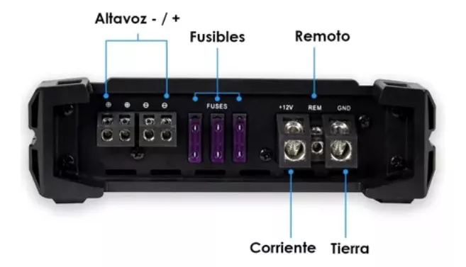 Amplificador Mono Block Nano-3500 W By Steelpro