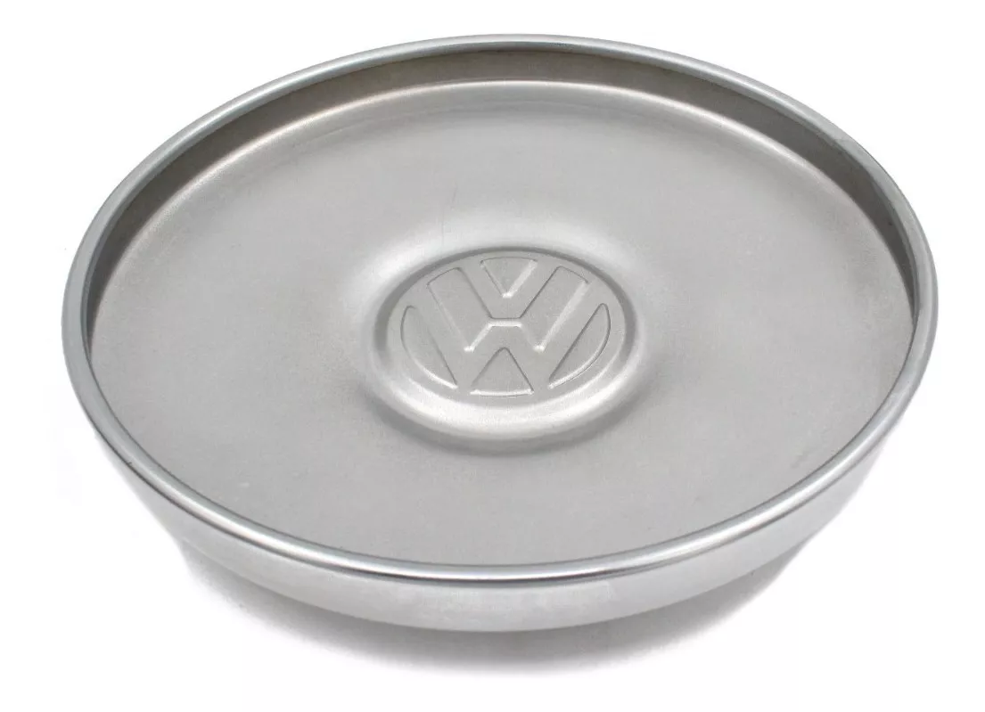 Par Tapones Copas Polveras Planos Vw Vocho Sedan Cromado