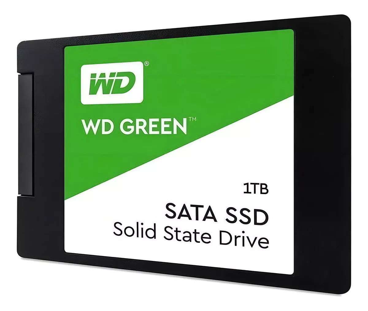 Disco sólido SSD interno Western Digital WD Green WDS100T3G0A 3 1TB verde
