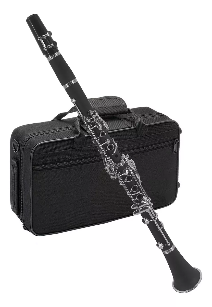 Clarinete Binocular Clarinet Abs Bb Con Limpieza De 10 Lengü