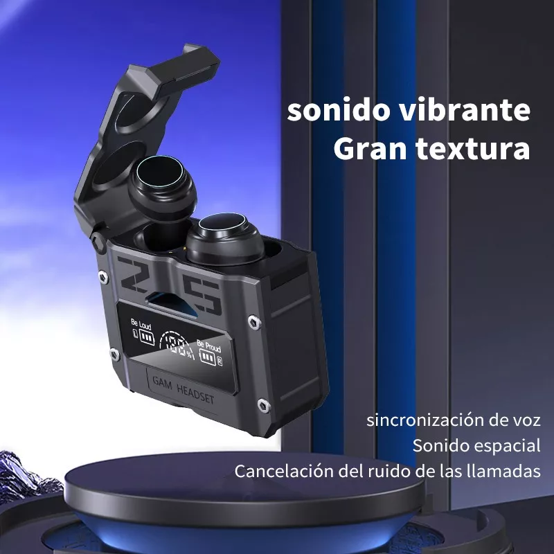 Mvpsmart M25 Audífonos Gamer Inalámbricos Bluetooth Led