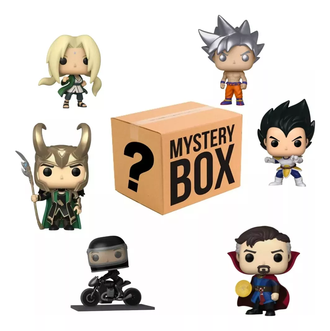 Funko Pop Caja Sorpresa Mystery Box 3 Pza 2 Pop + 1 Especial