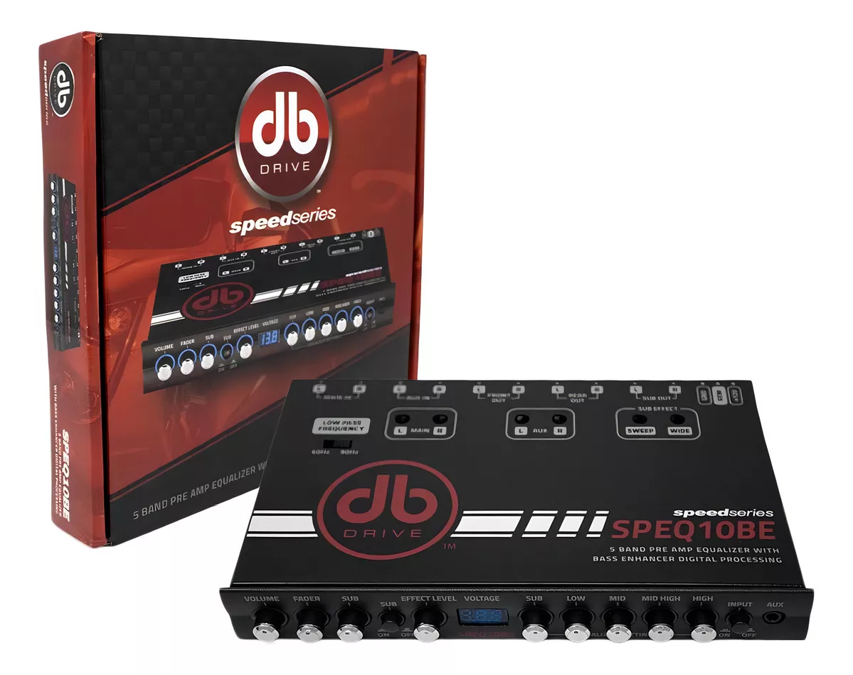 Ecualizador Con Epicentro Digital Db Drive Speq10be 5 Bandas