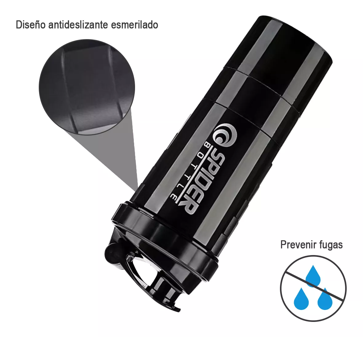 Vaso mezclador multifuncional para deportes fitness 500 ml