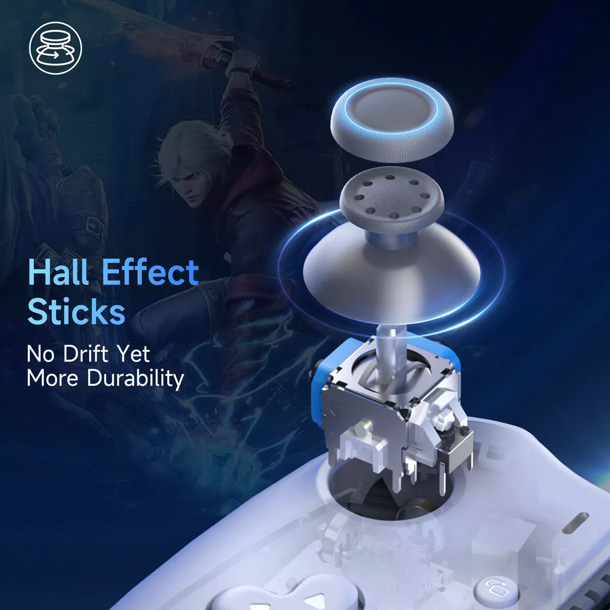 Easysmx M15 Móvil Mando De Juego Para Teléfono Android & iPhone 15 Con Botones Mecánicos Joysticks Triggers Controlador Plug And Play Compatible Con Xbox Game Pass Xcloud Call Of Duty Roblox