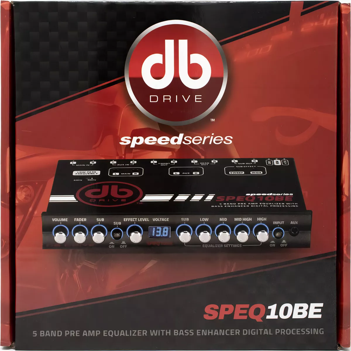 Ecualizador Con Epicentro Digital Db Drive Speq10be 5 Bandas