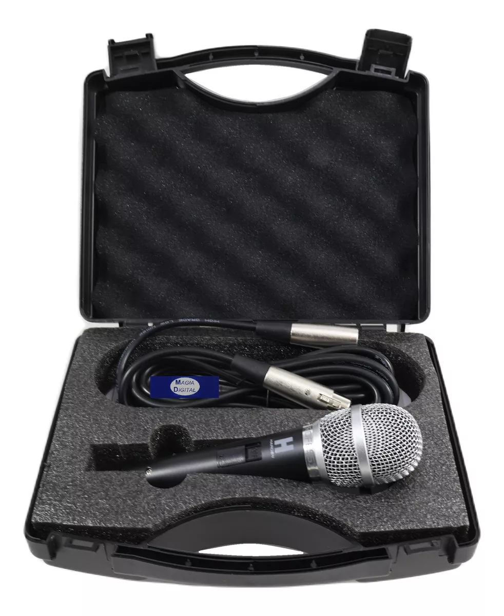 Micrófono Profesional Alámbrico Kapton Kmi-50 Dinamico Metal