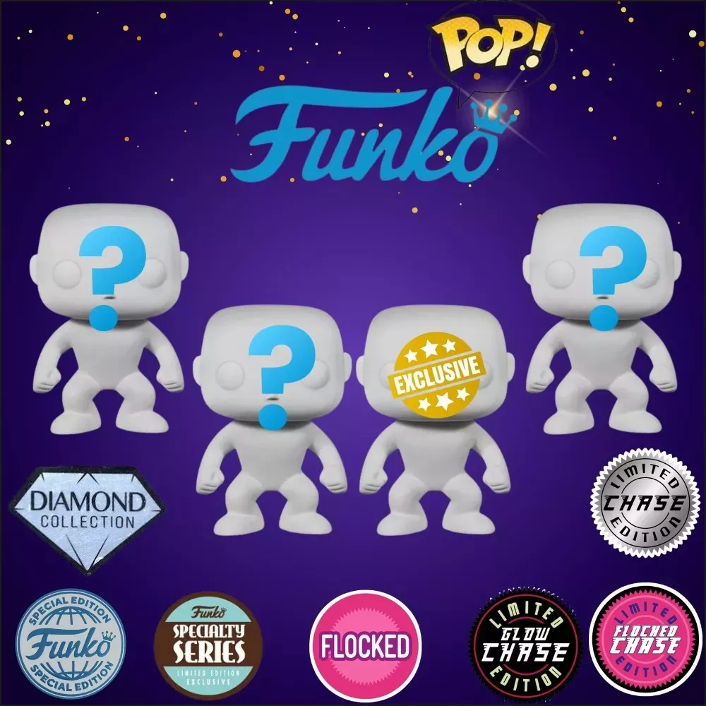 Funko Pop Caja Sorpresa Mystery Box 3 Pza 2 Pop + 1 Especial