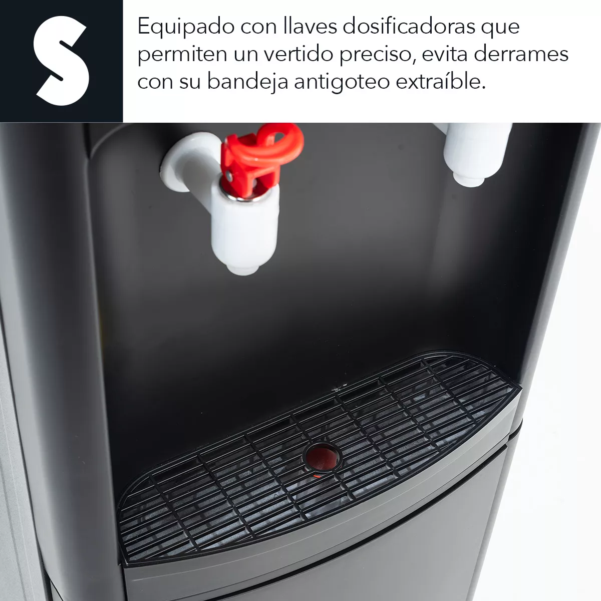 Dispensador De Agua Fría Caliente Eléctrico Garrafón 20lt