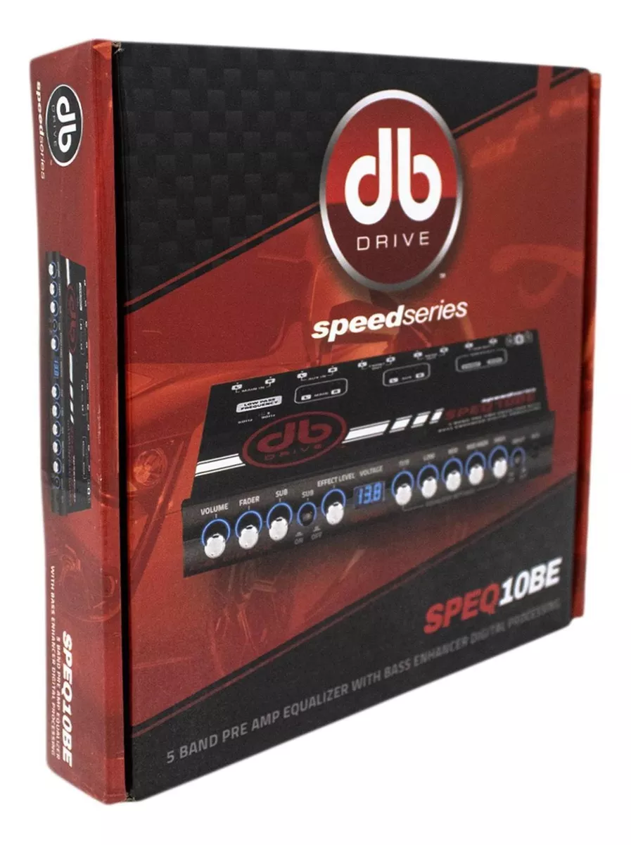 Ecualizador Con Epicentro Digital Db Drive Speq10be 5 Bandas