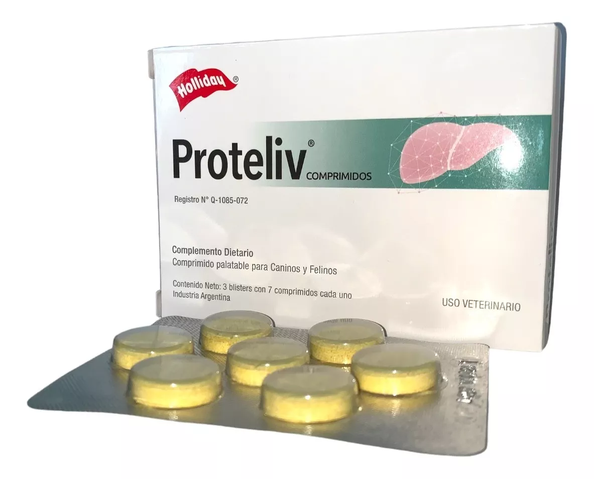 Proteliv 21 Comprimidos Holliday Protector Hepático