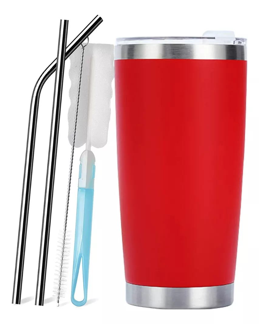 Termo Portátil De Acero Inoxidable Frío Y Caliente 20 Oz