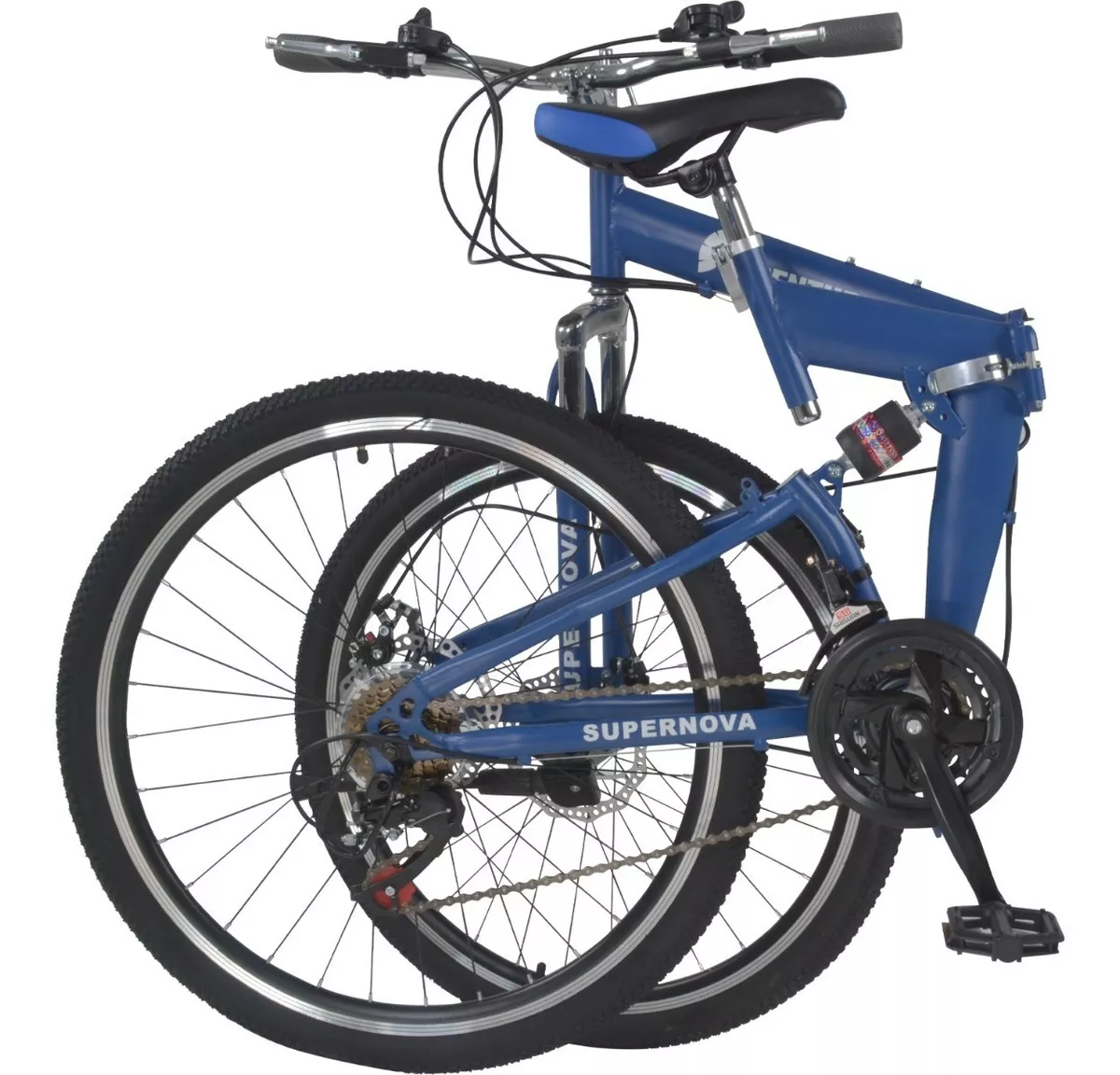 Bicicleta De Montaña Plegable R26 Freno De Disco 21 Vel