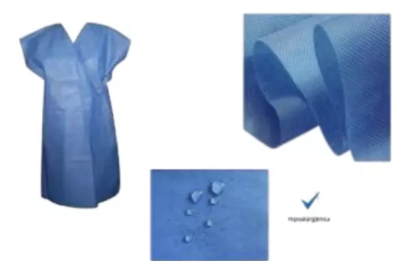 Bata Para Paciente Desechable, 100 Pzas. Sms